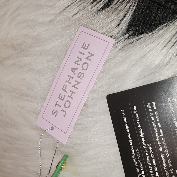 New Stephanie Johnson Metallic Green Flat Mini Pouch, NWT - Picture 9 of 9